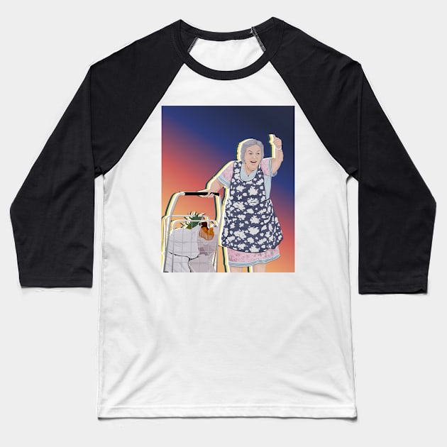 Abuela Claudia | In The Heights Baseball T-Shirt by myorangerock